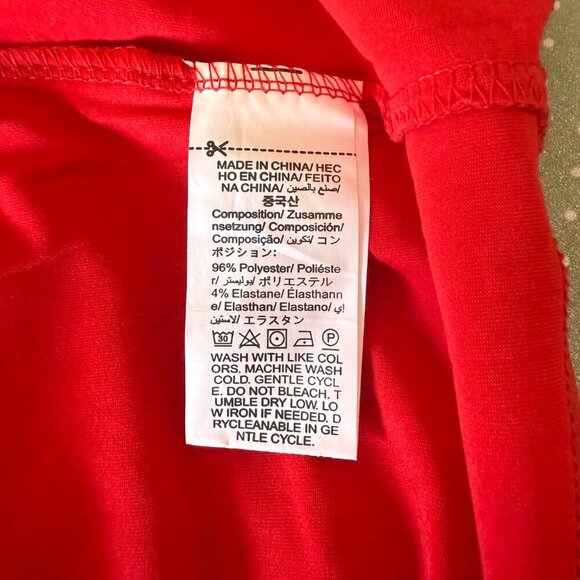 Men's Big and Tall  4XL NWT Shein King Top & Shorts Set in Red - Picture 7 of 12